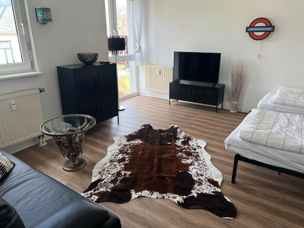 Stylische Ferienwohnung Gratis Wifi Naehe Bahnhof Zwickau Exterior foto